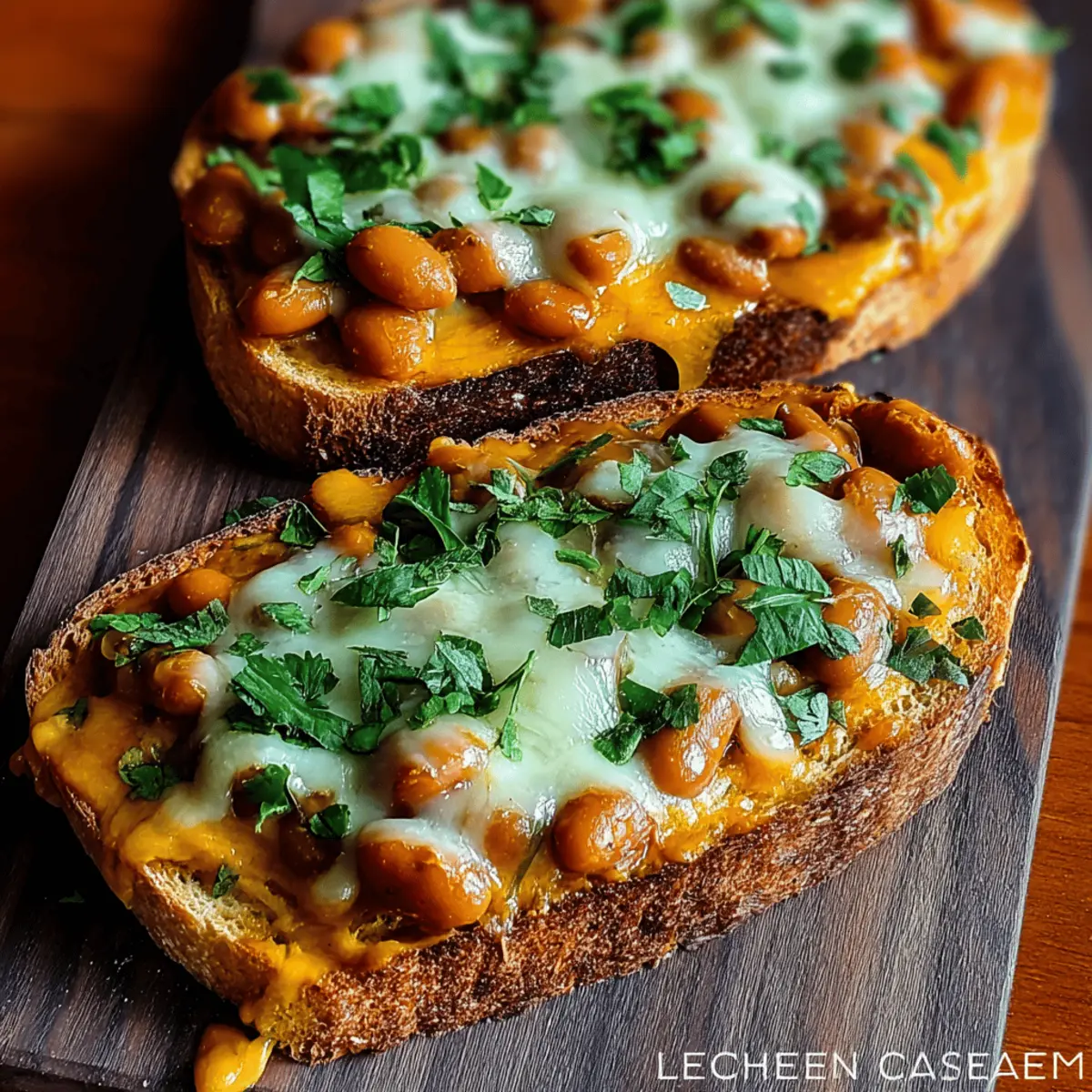 Cheesy Masala Beans on Toast: The Best Comfort Food Fix