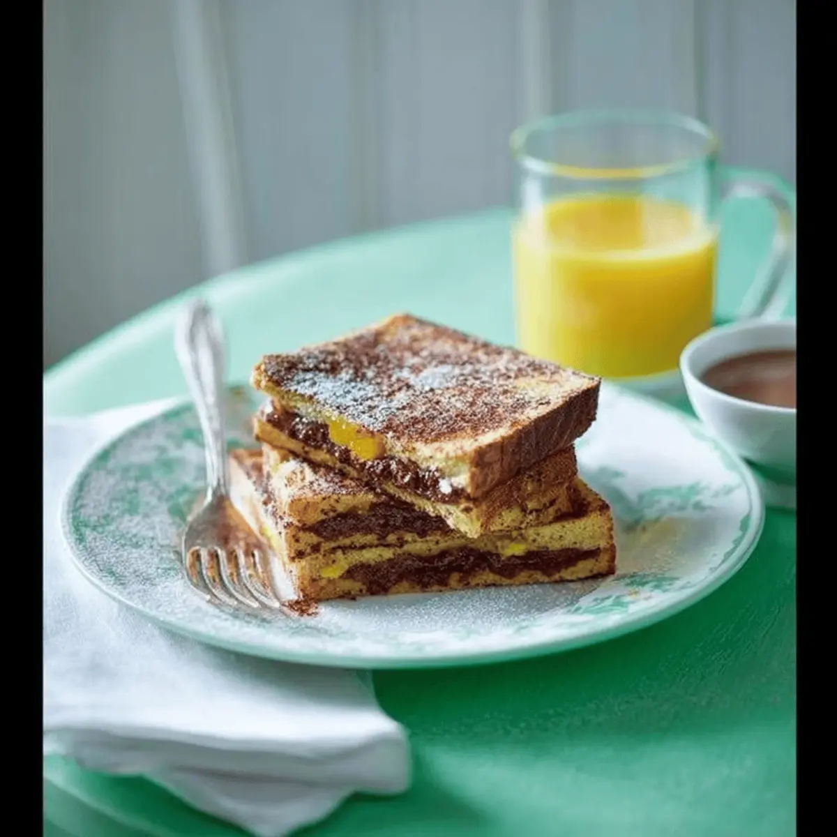 Chocolate French Toast Delight: A Decadent Morning Treat
