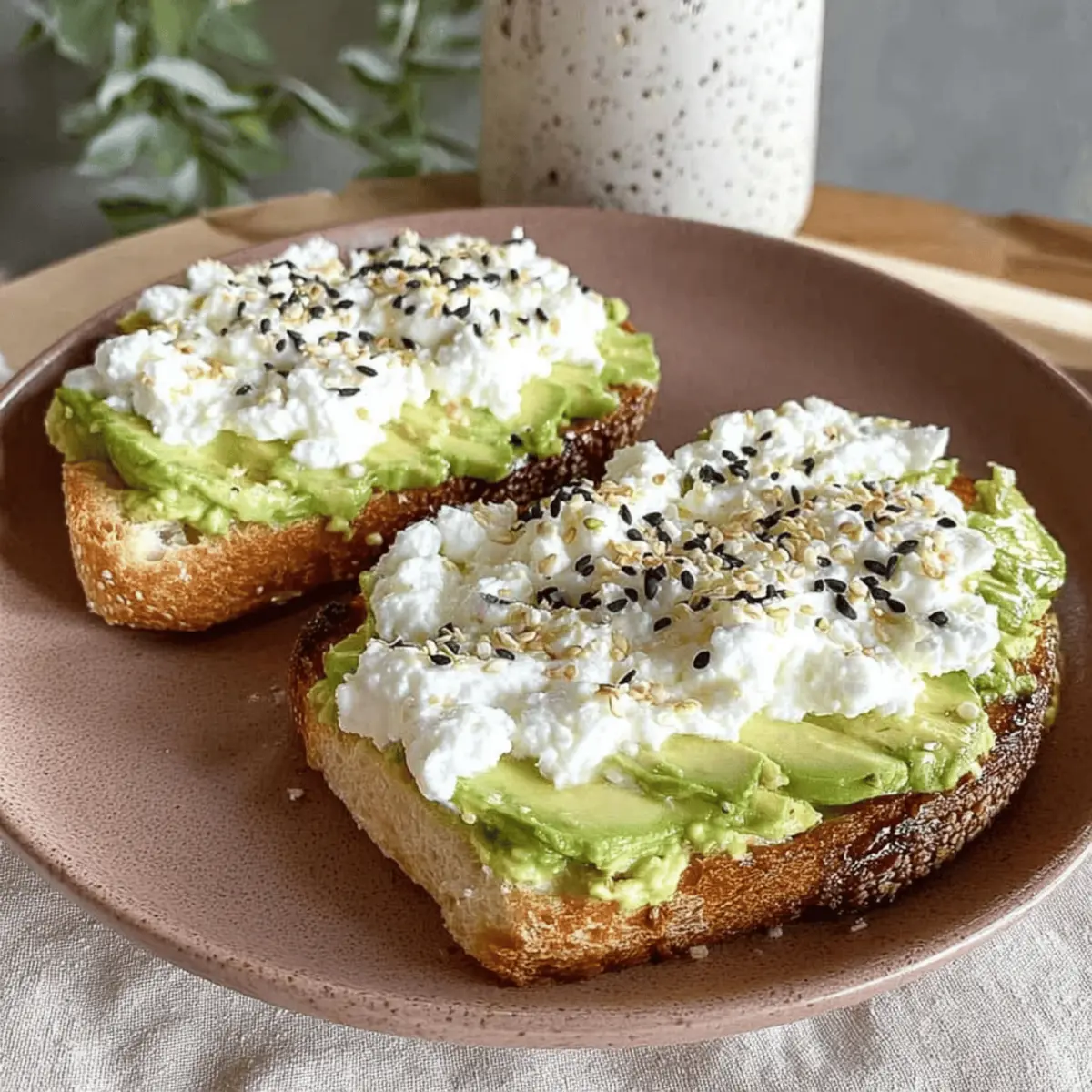 Creamy Cottage Cheese Avocado Toast: A Quick, Delicious Twist