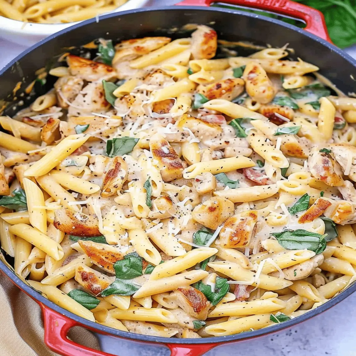 Creamy Tuscan Chicken Pasta: Irresistibly Flavorful Delight