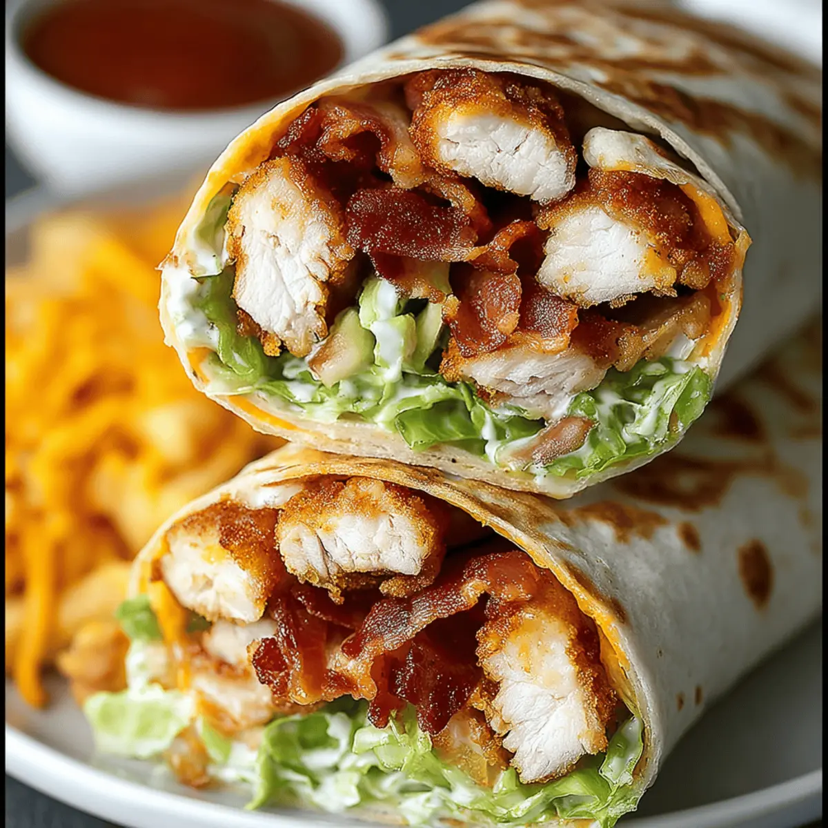 Crispy Chicken Bacon Ranch Wrap: The Ultimate Comfort Bite
