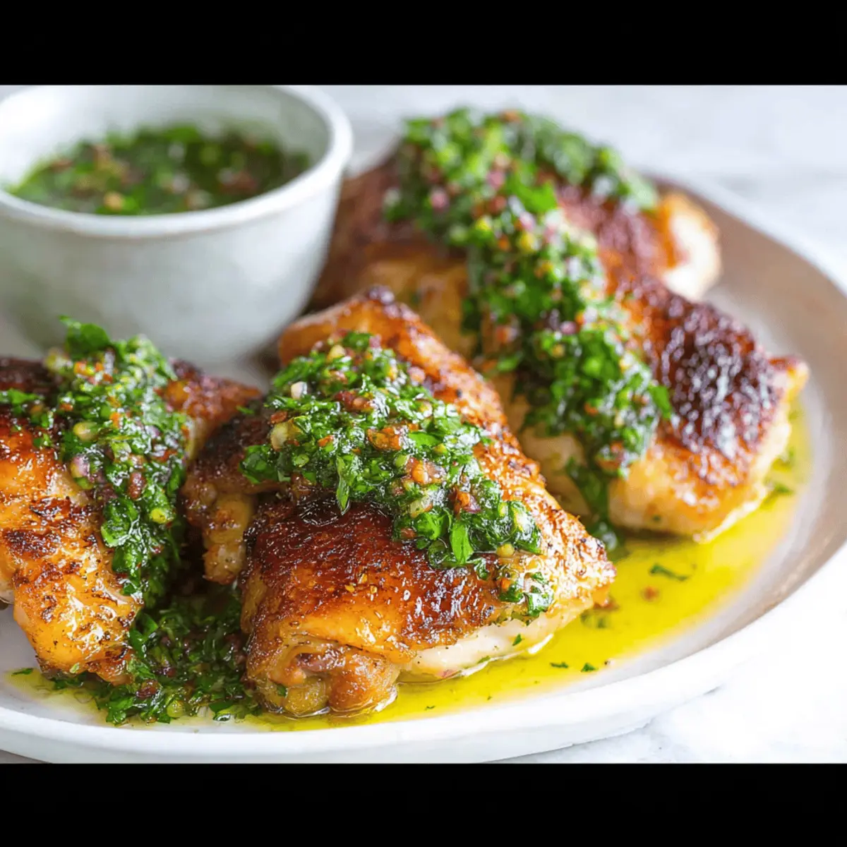 Easy Chimichurri Chicken: Juicy Flavor That Dazzles Dinner!