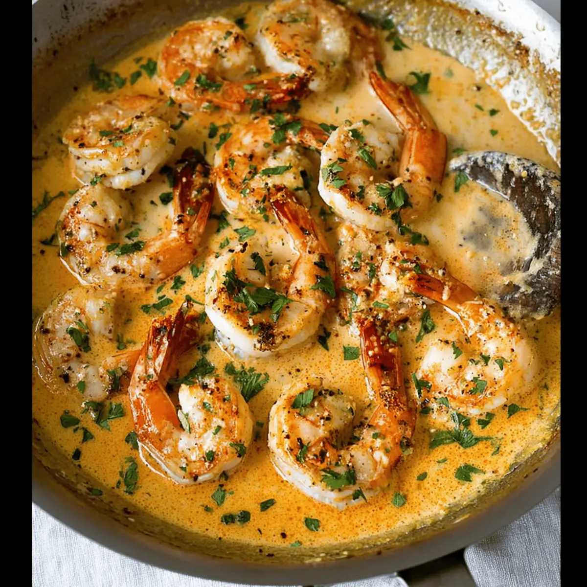 Easy Creamy Garlic Shrimp: A Joyful Dinner Delight