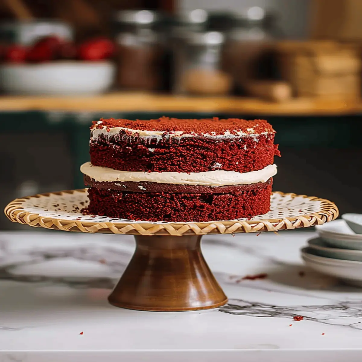 Red Velvet Cake Bliss: Indulgent Layers of Love!