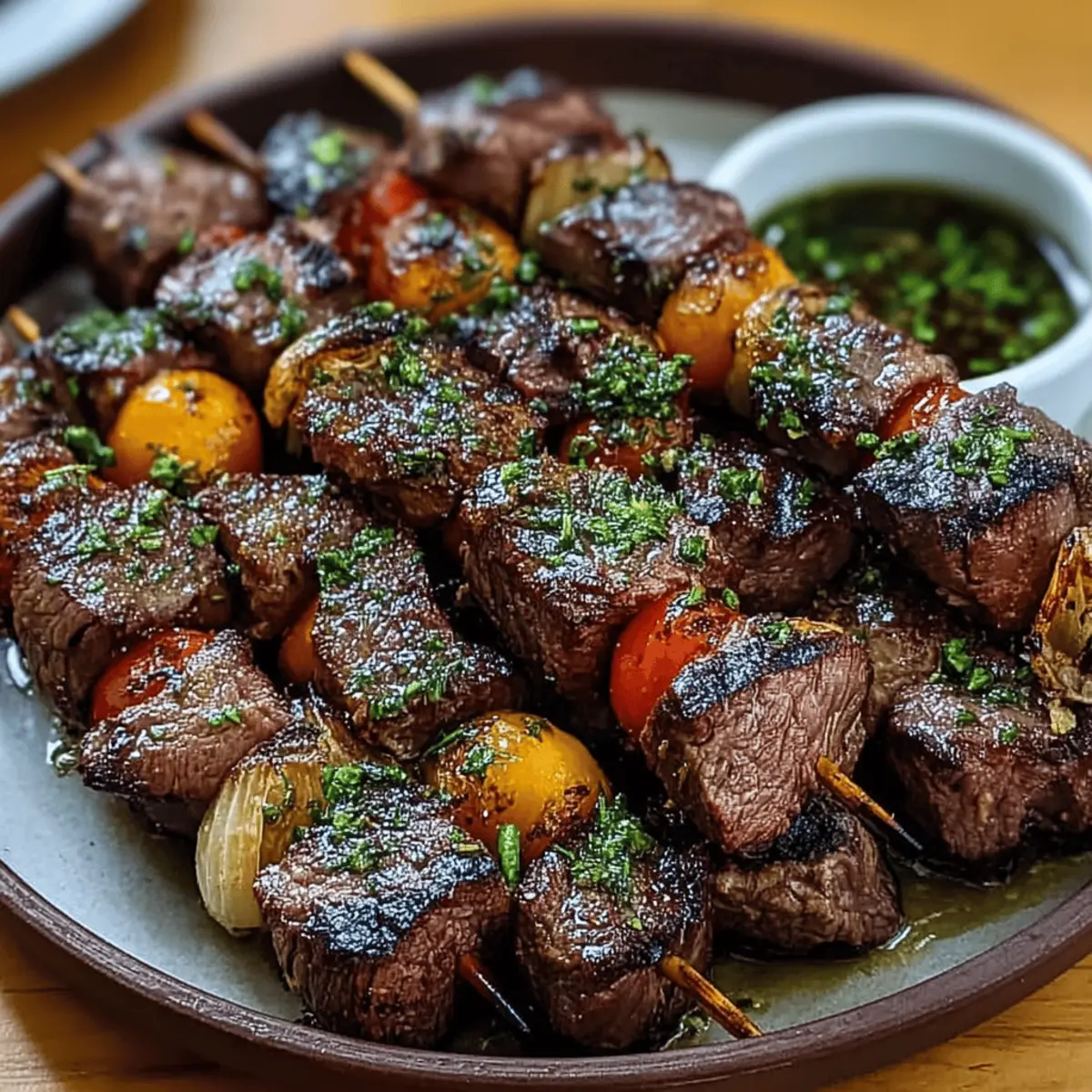 Rosemary Garlic Steak Kebabs: Indulge in 5-Star Flavor at Home