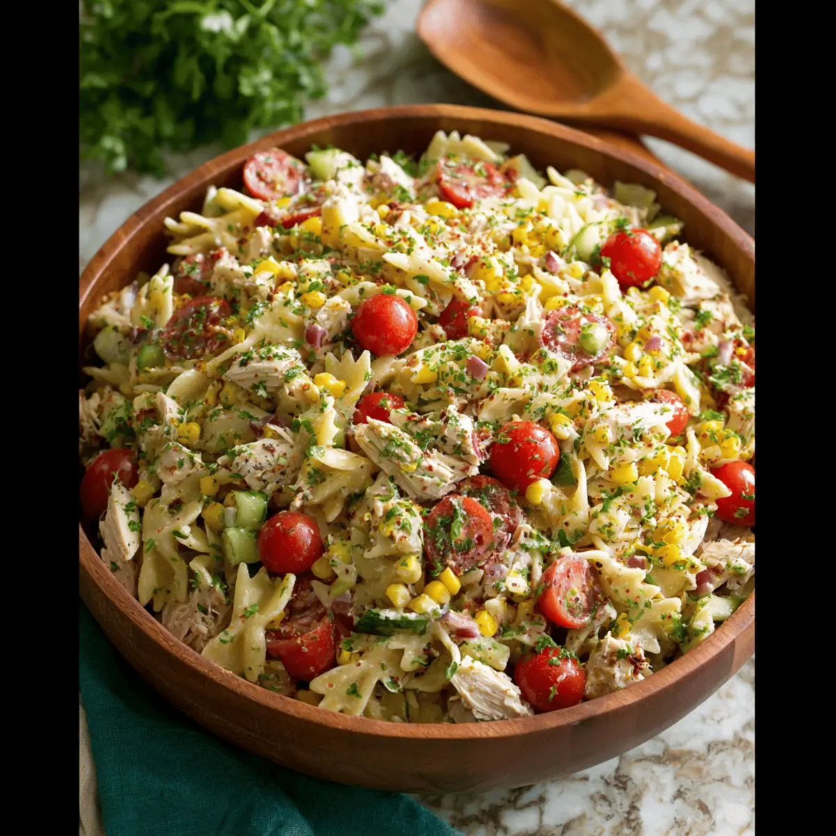 Summery Chicken Pasta Salad: The Best Refreshing Delight