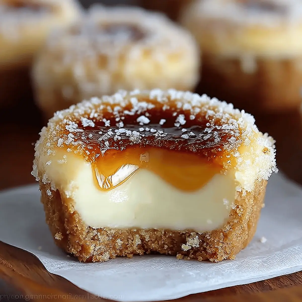 Vanilla Bean Crème Brûlée Cheesecake Cupcakes You Can’t Resist