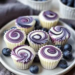 Blueberry Swirl Yogurt Bites
