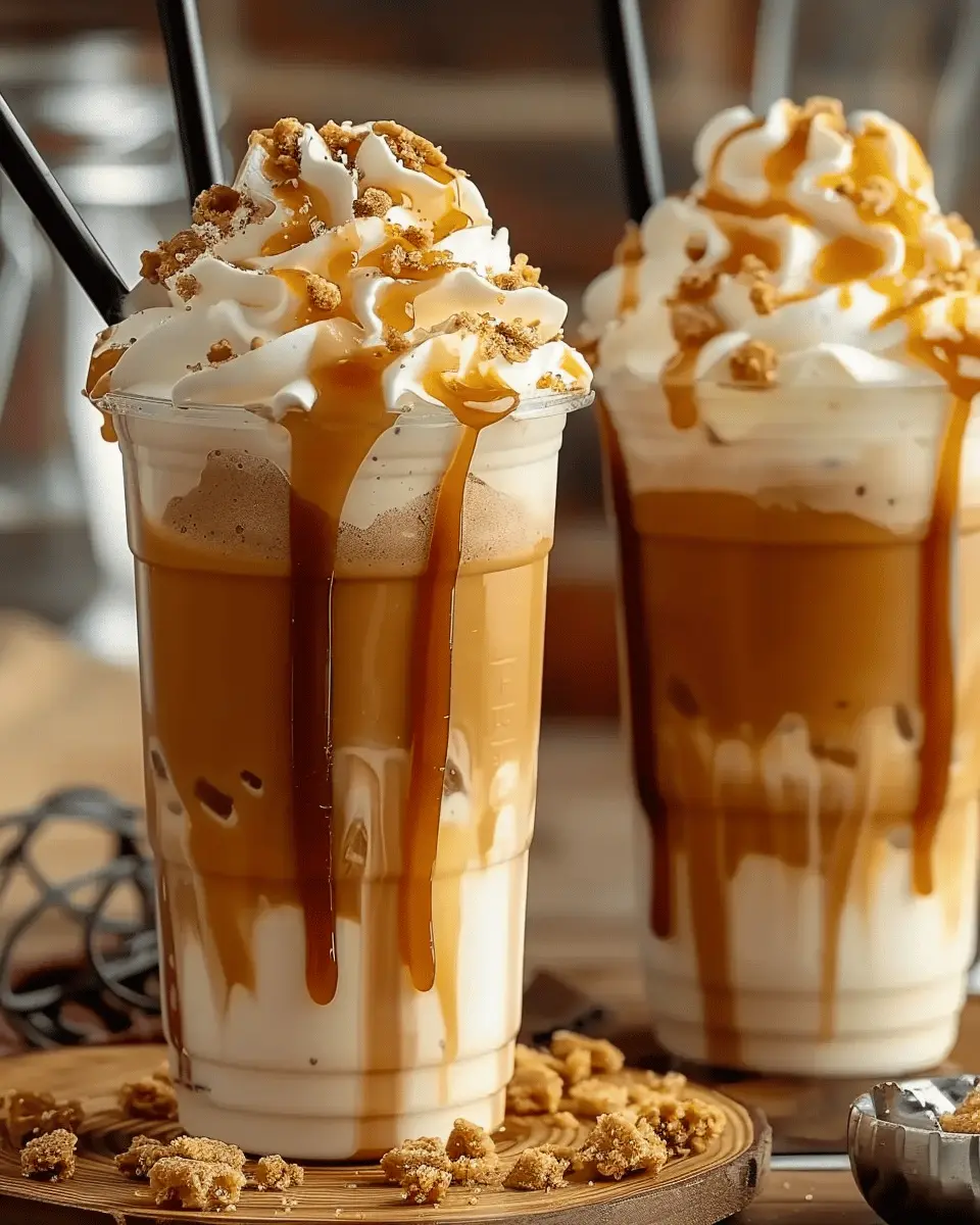 Caramel Cookie Bar Frappuccino: Irresistibly Indulgent Bliss