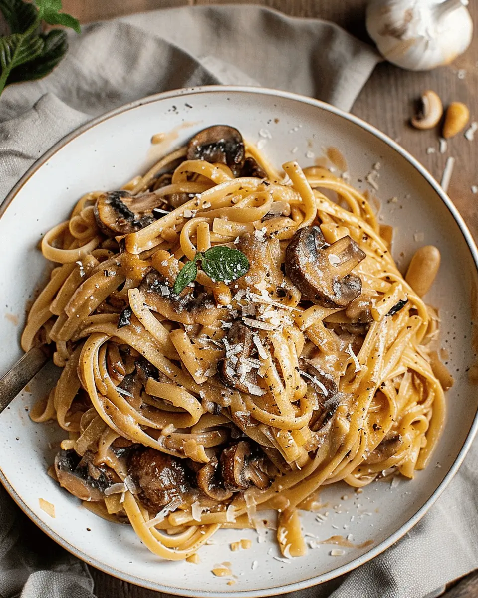 Caramelized Leek and Mushroom Gruyere Pasta: Easy Comfort Food Recipe