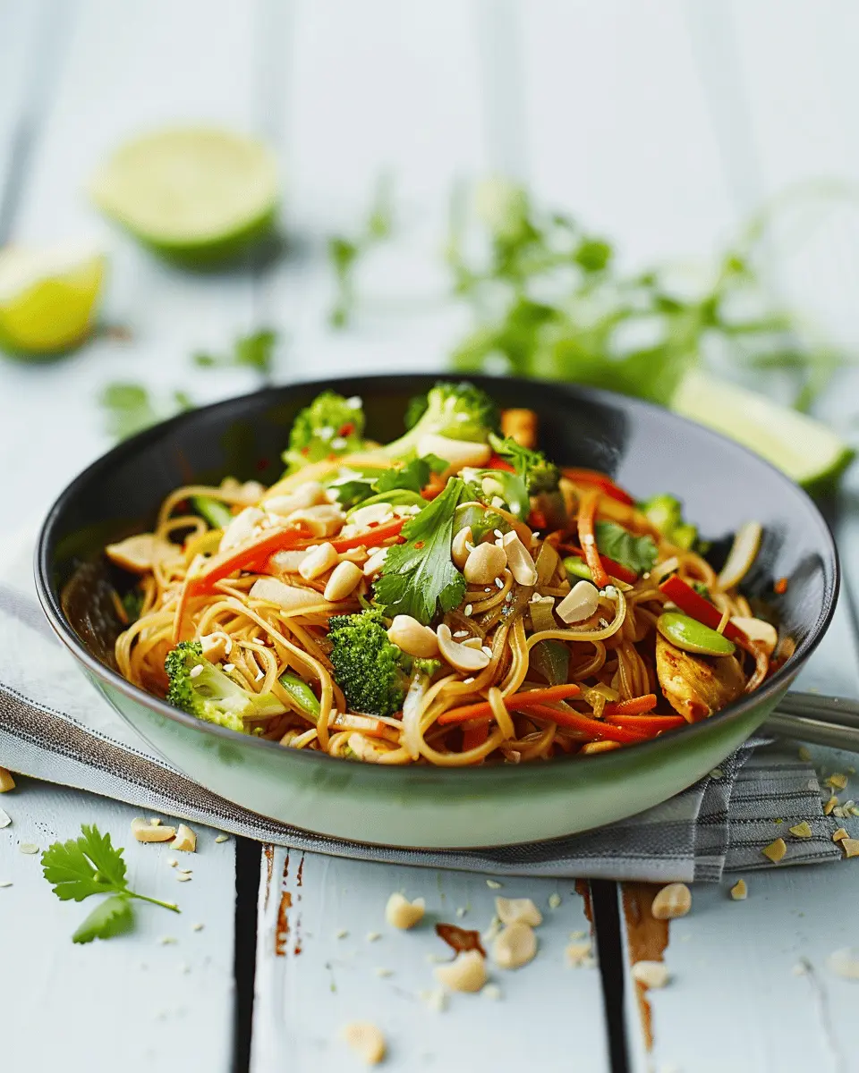 Chicken Noodle Stir-Fry: Easy, Flavorful Twist with Turkey Bacon