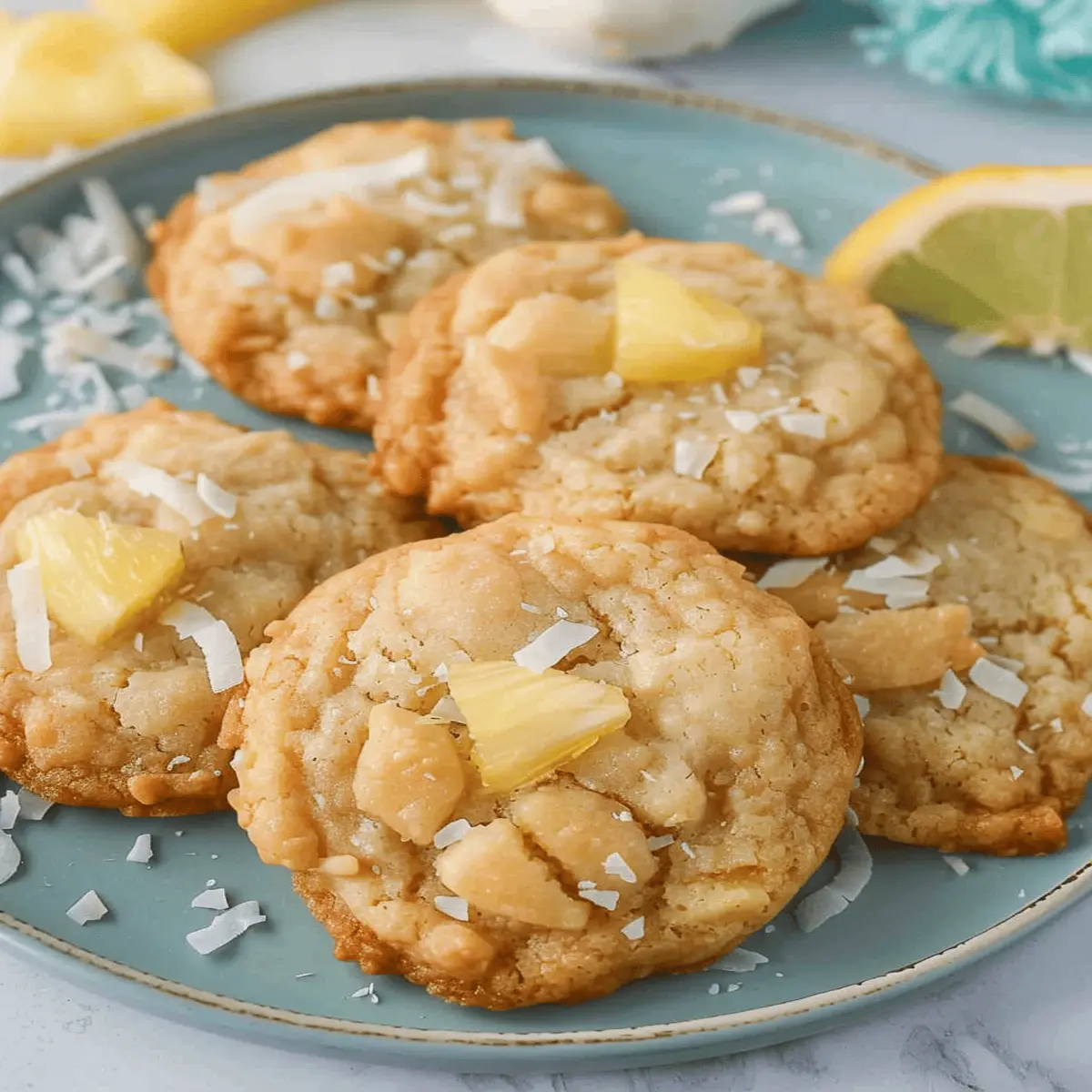 Coconut Pineapple Cookies
