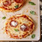 Crispy Baked Pizza Chicken Quesadillas.