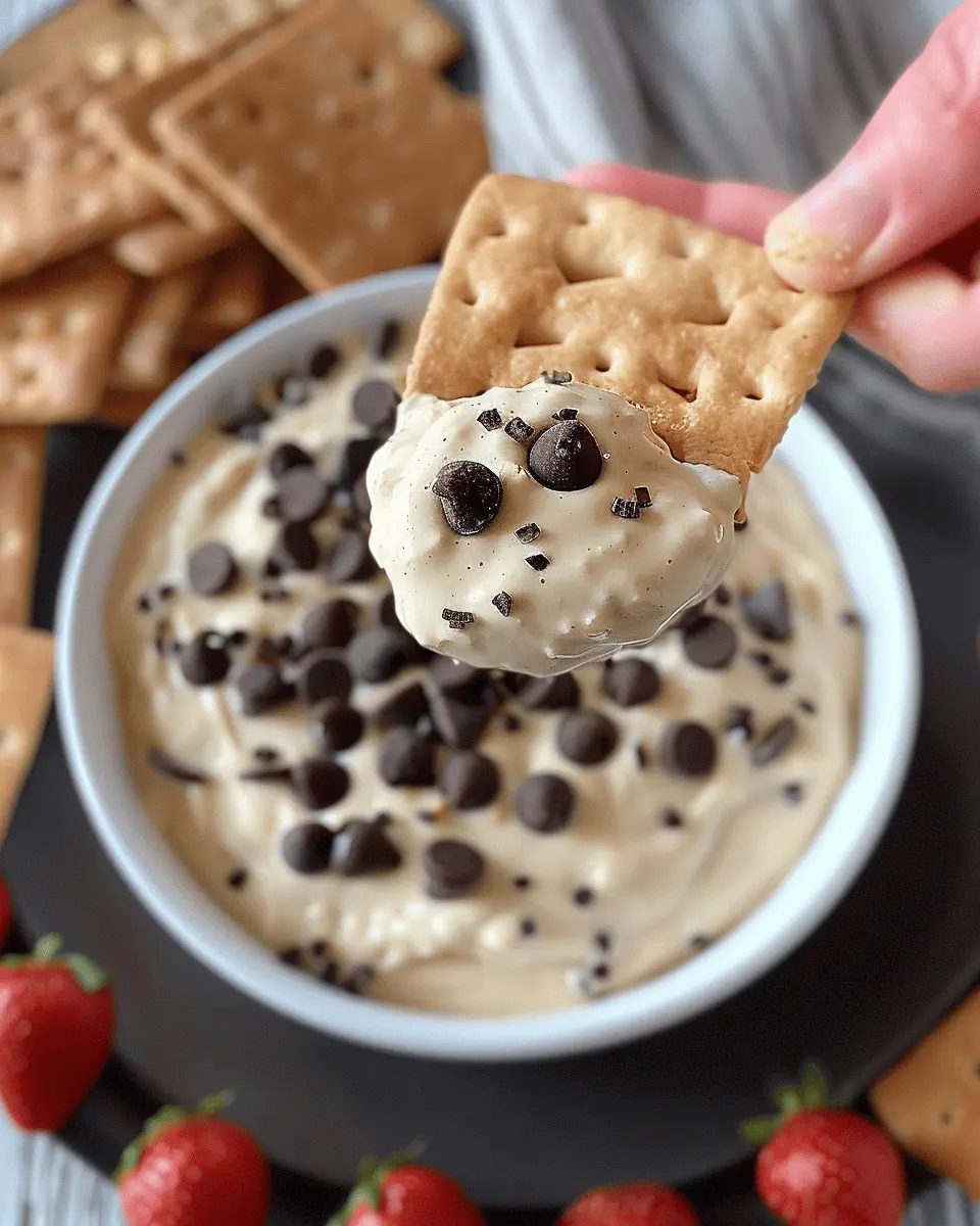 Easy Chocolate Chip Dip: The Indulgent Treat You’ll Love