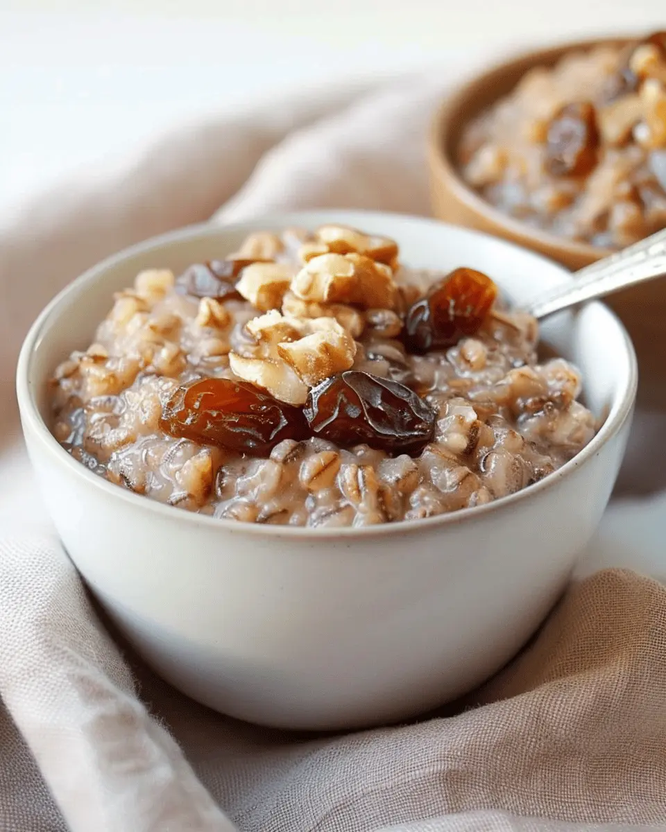 Farro Breakfast Pudding With Dates and Cardamom: A Simple Delight