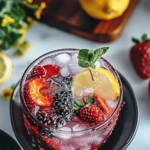 Hibiscus Tea Strawberry-Lemonade Refresher
