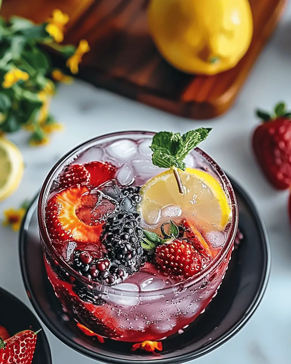 Hibiscus Tea Strawberry-Lemonade Refresher: A Refreshing Delight