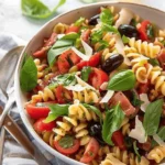 Italian Pasta Salad with Homemade Italian Dressing