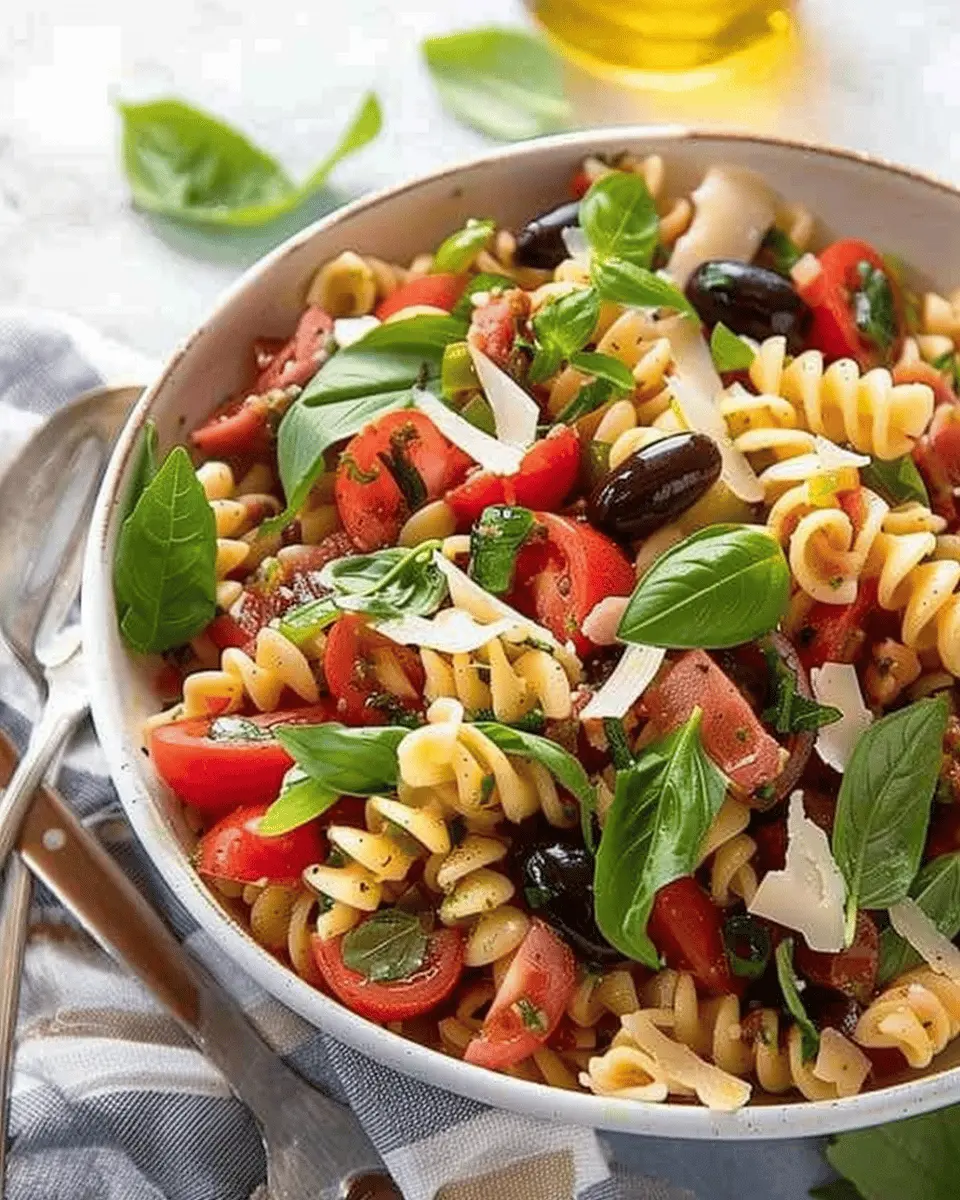 Italian Pasta Salad: Easy Recipe with Homemade Italian Dressing