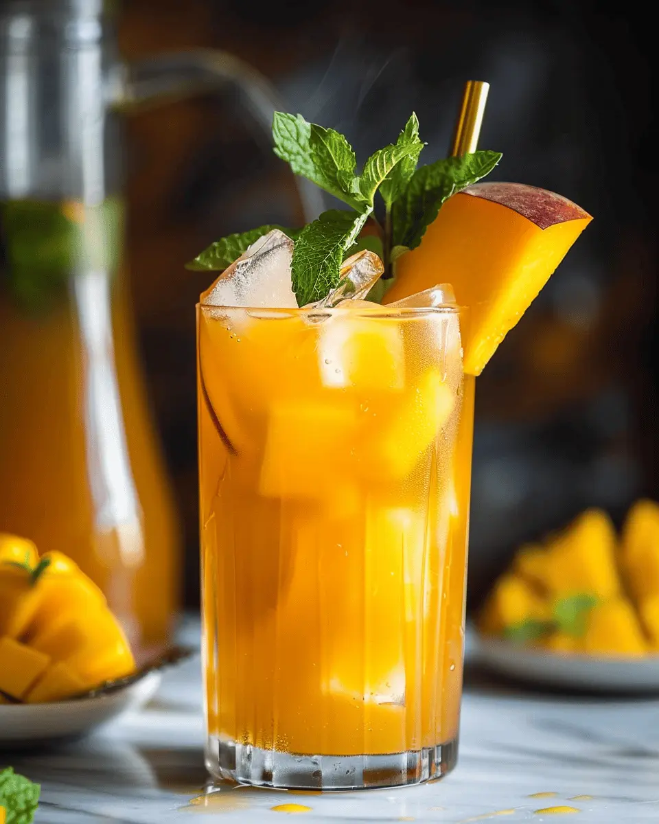 Mango Iced Tea: The Best Refreshing Twist for Your Summer
