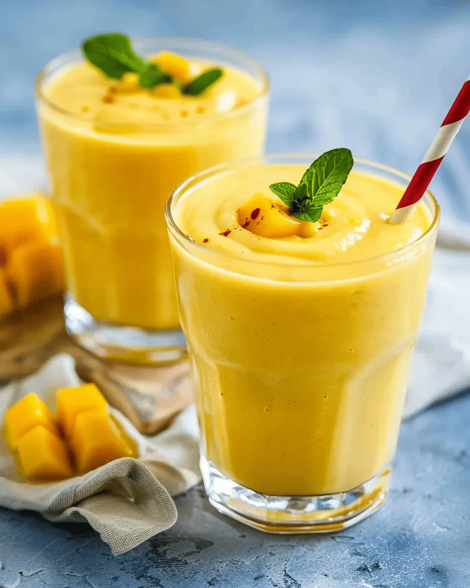 Mango Smoothie: The Easy, Refreshing Boost You Need Today