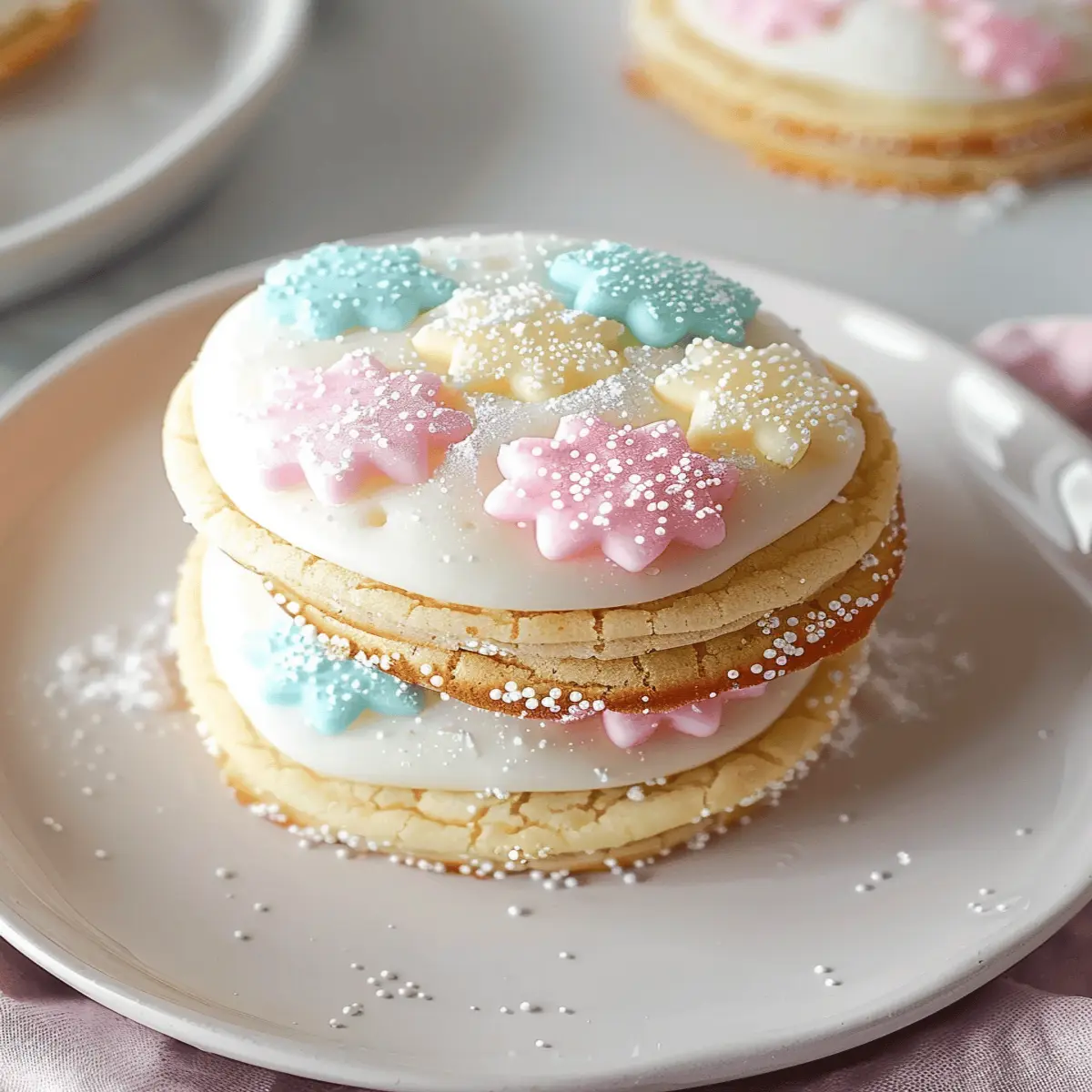 Pastel Sugar Cookie Sandwiches That Scream Sweet Joy