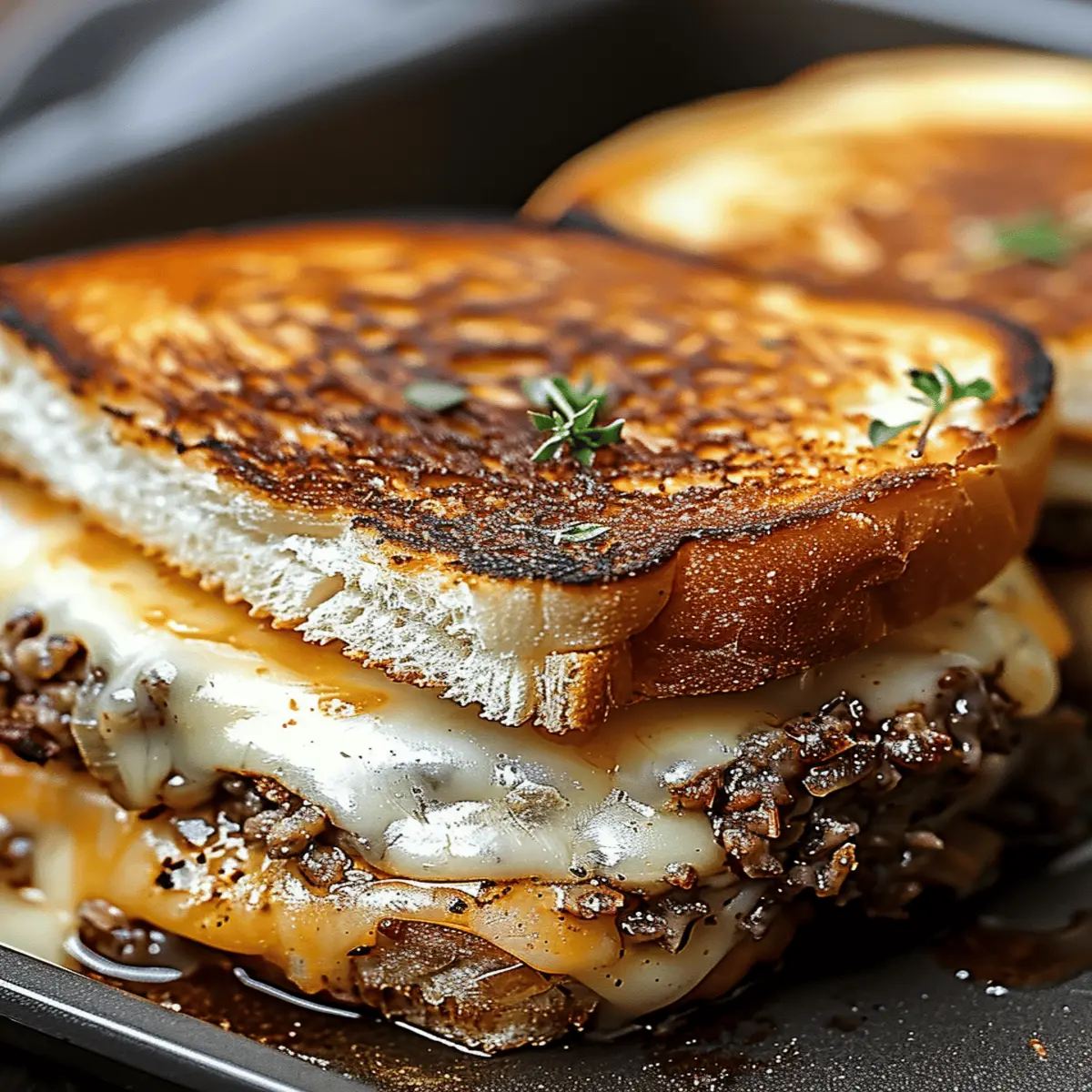 Patty Melts with Secret Sauce