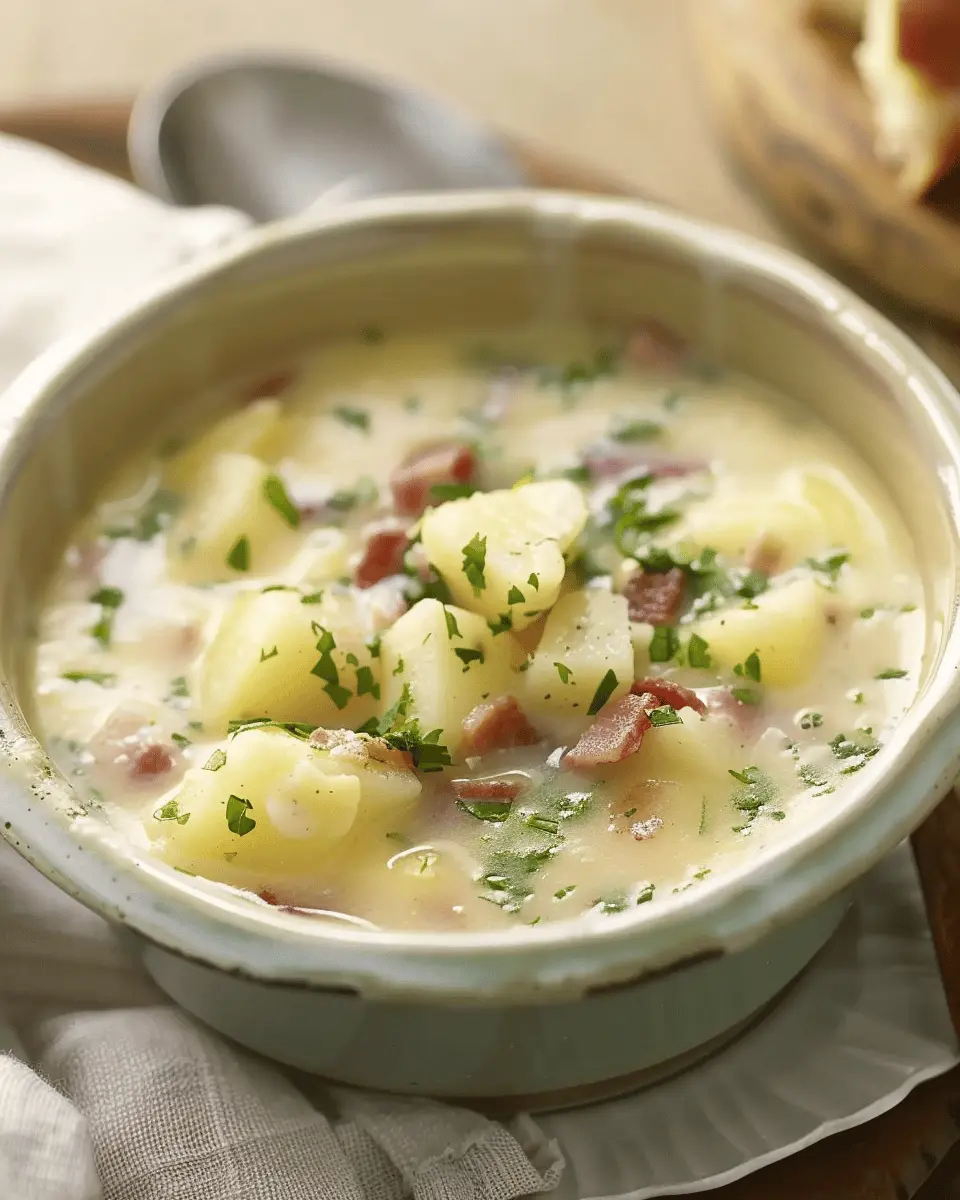 Potato and Turkey Bacon Soup: A Cozy Comfort Food Delight