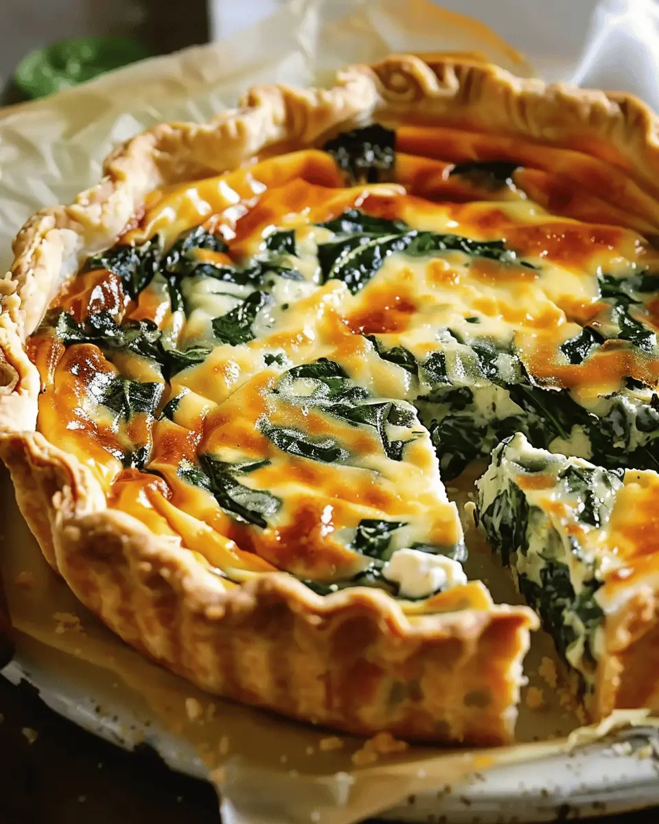 Ricotta Spinach Quiche Delight: Easy Turkey Bacon Twist