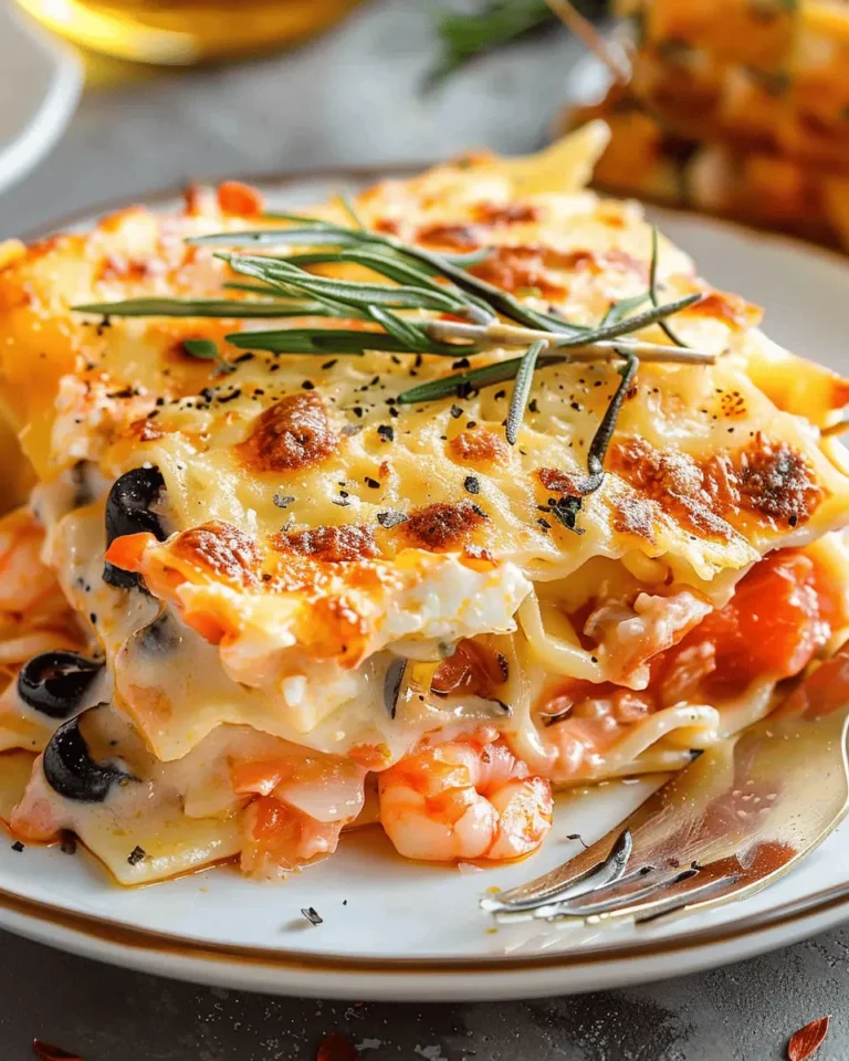 Seafood Lasagna