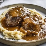 Slow Cooker Salisbury Steak