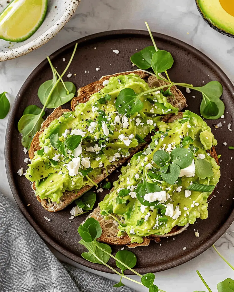 Smashed Avocado on Toast: The Best Recipe with Turkey Bacon