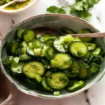 Smashed Cucumber Salad