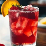 Strawberry Hibiscus Iced Tea recipe