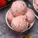 Vegan Strawberry Ice Cream