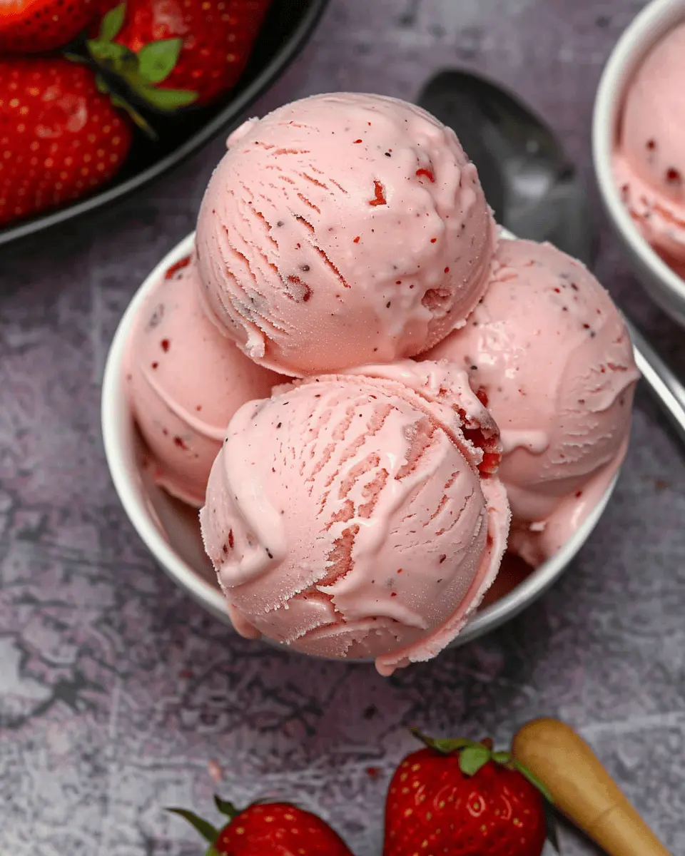 Vegan Strawberry Ice Cream: A Creamy Indulgence You’ll Love