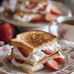 Strawberry Cream Tea Party Sandwiches