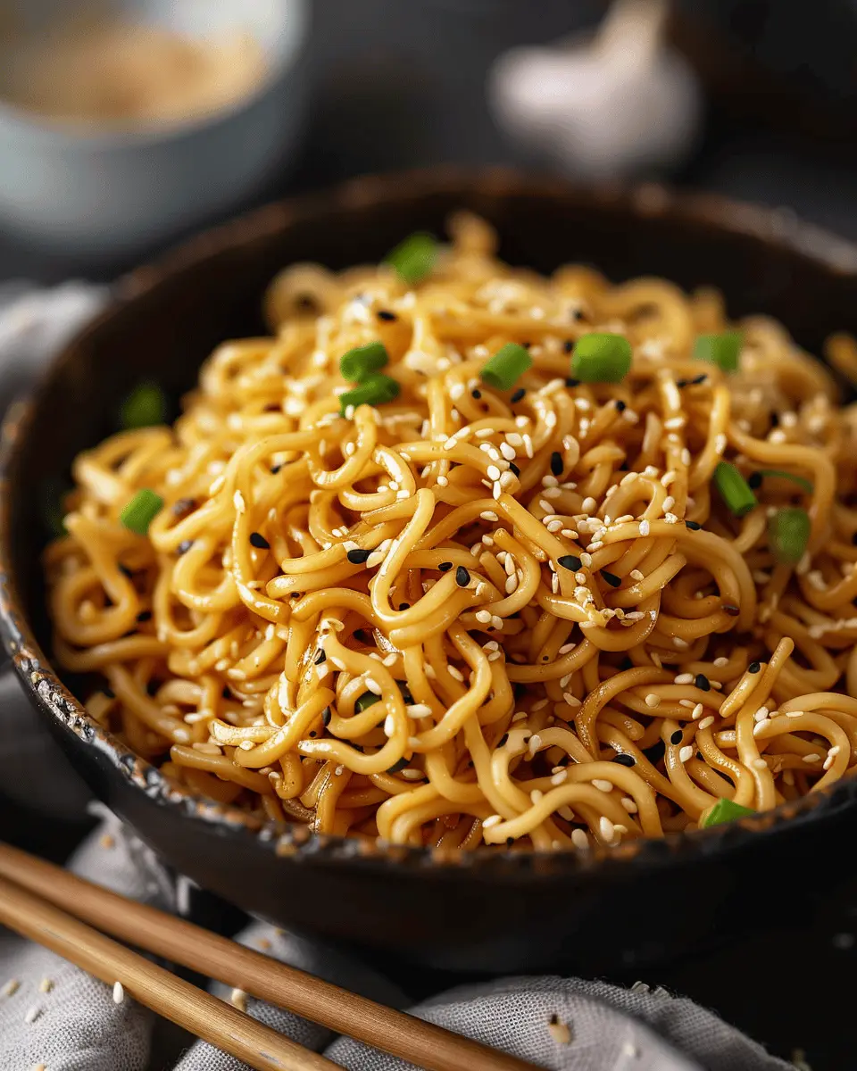 Garlic Sesame Noodles: Easy Comfort Food Everyone Loves
