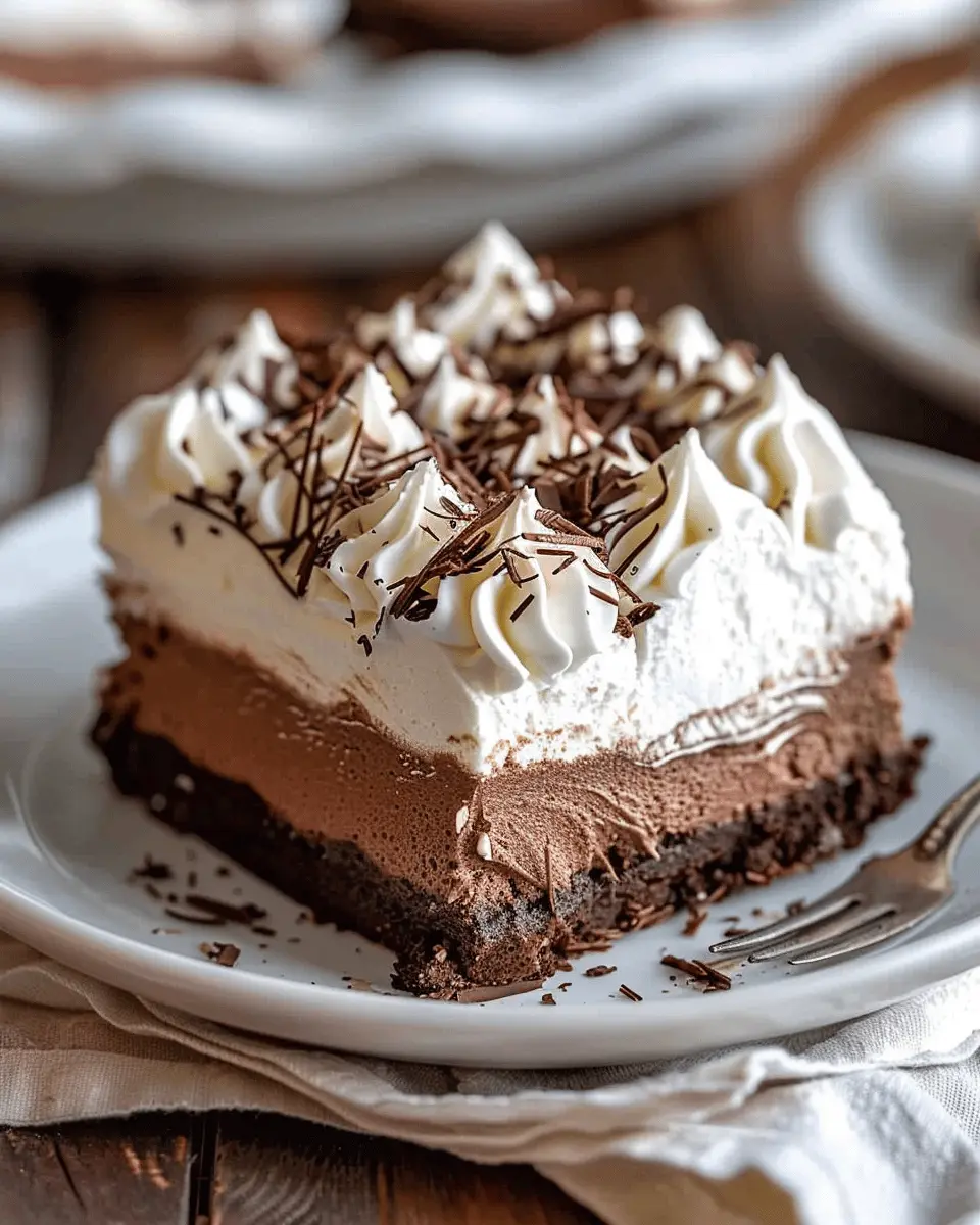 French Silk Pie Brownies: Indulgent Treat for Chocolate Lovers