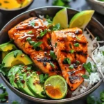 Healthy Sweet Chili Salmon Bowl