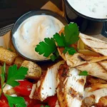 Chicken Shawarma with Garlic Sauce