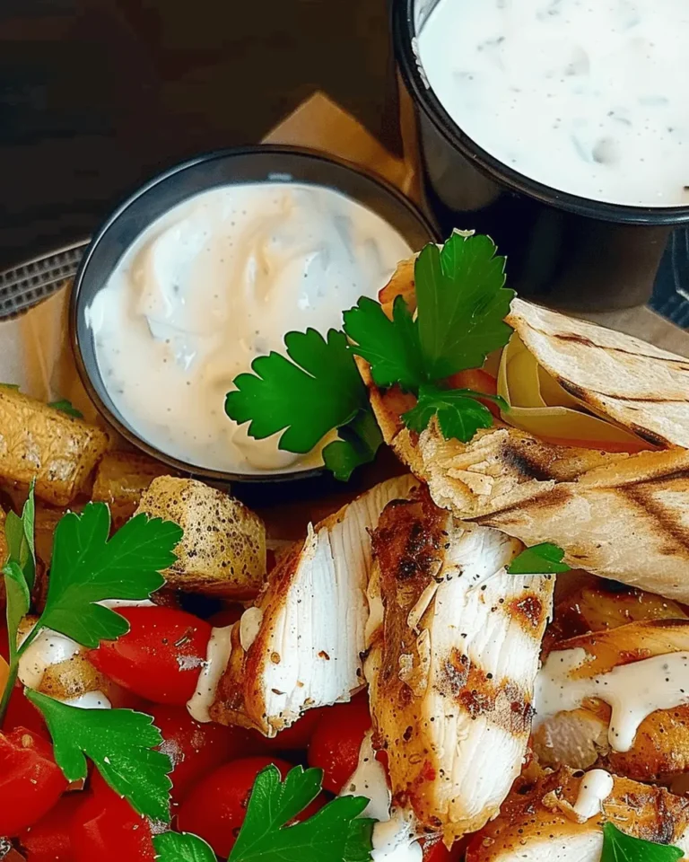 Chicken Shawarma with Garlic Sauce