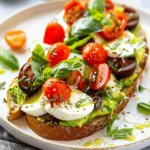 Caprese Avocado Toast