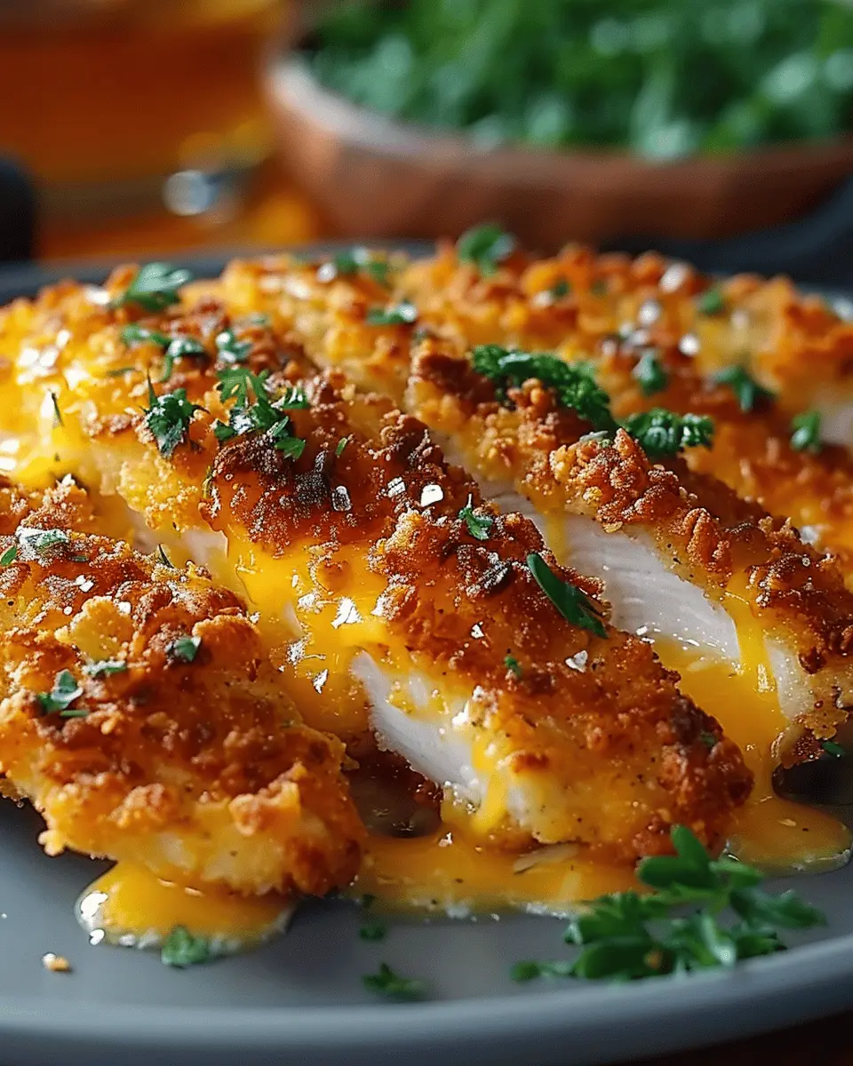Crispy Cheddar Chicken: Easy Recipe for a Flavorful Family Meal