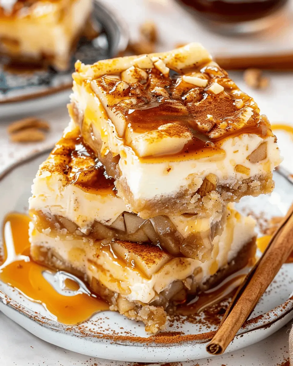 Apple Pie Cheesecake Bars: The Best Indulgent Twist on Dessert