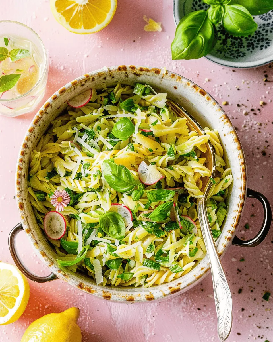Lemon Basil Pasta Salad: Easy and Refreshing for Every Meal