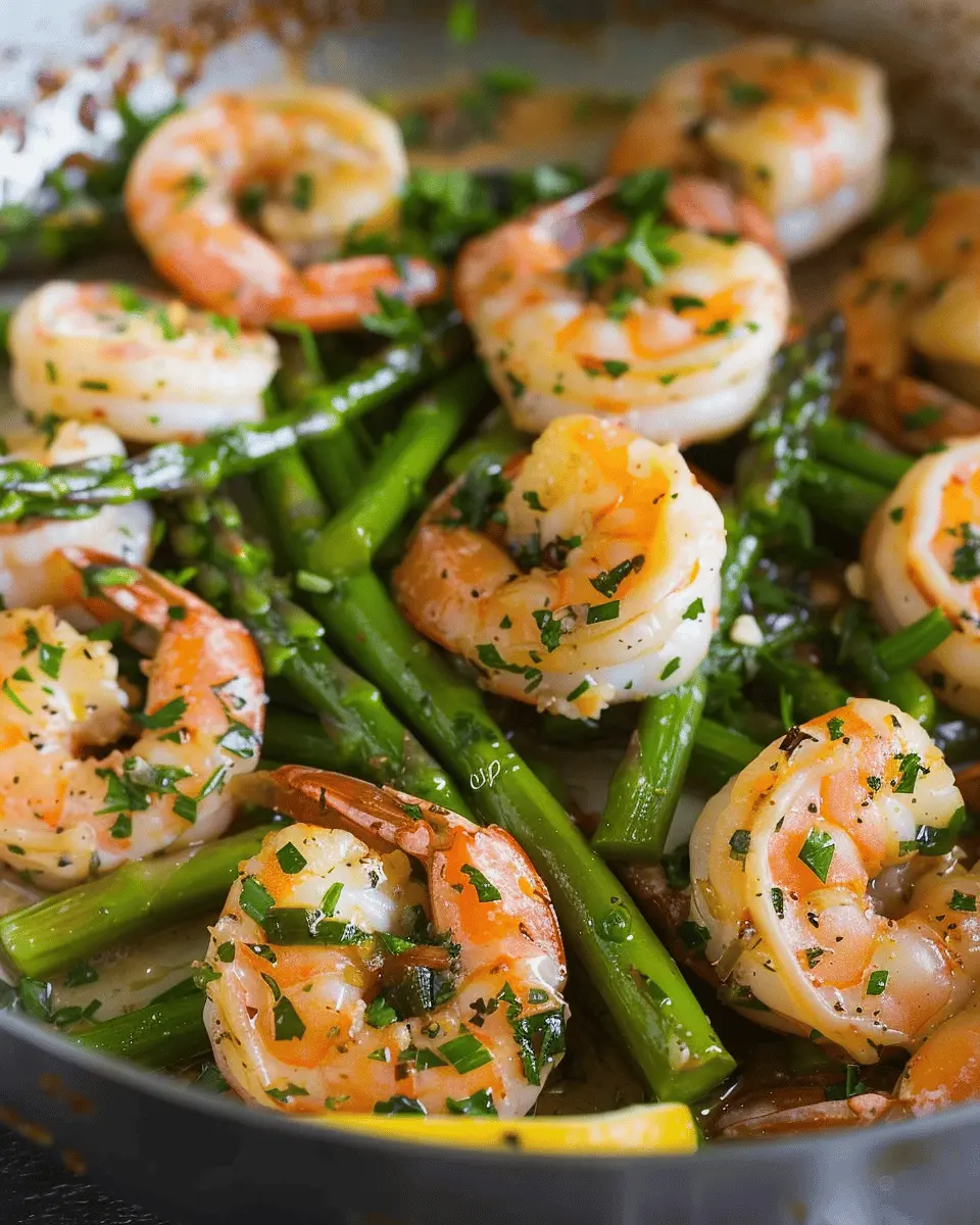 15-Minute Garlic Butter Shrimp and Asparagus for Busy Weeknights
