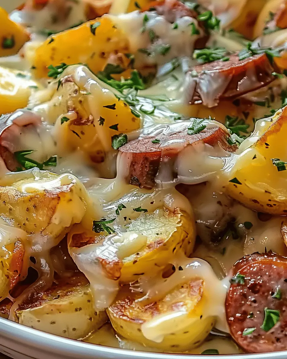 Cheesy Ranch Potatoes and Smoked Sausage Recipe for Family Fun
