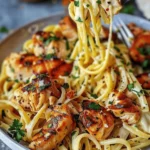 Creamy Cajun Chicken Linguine