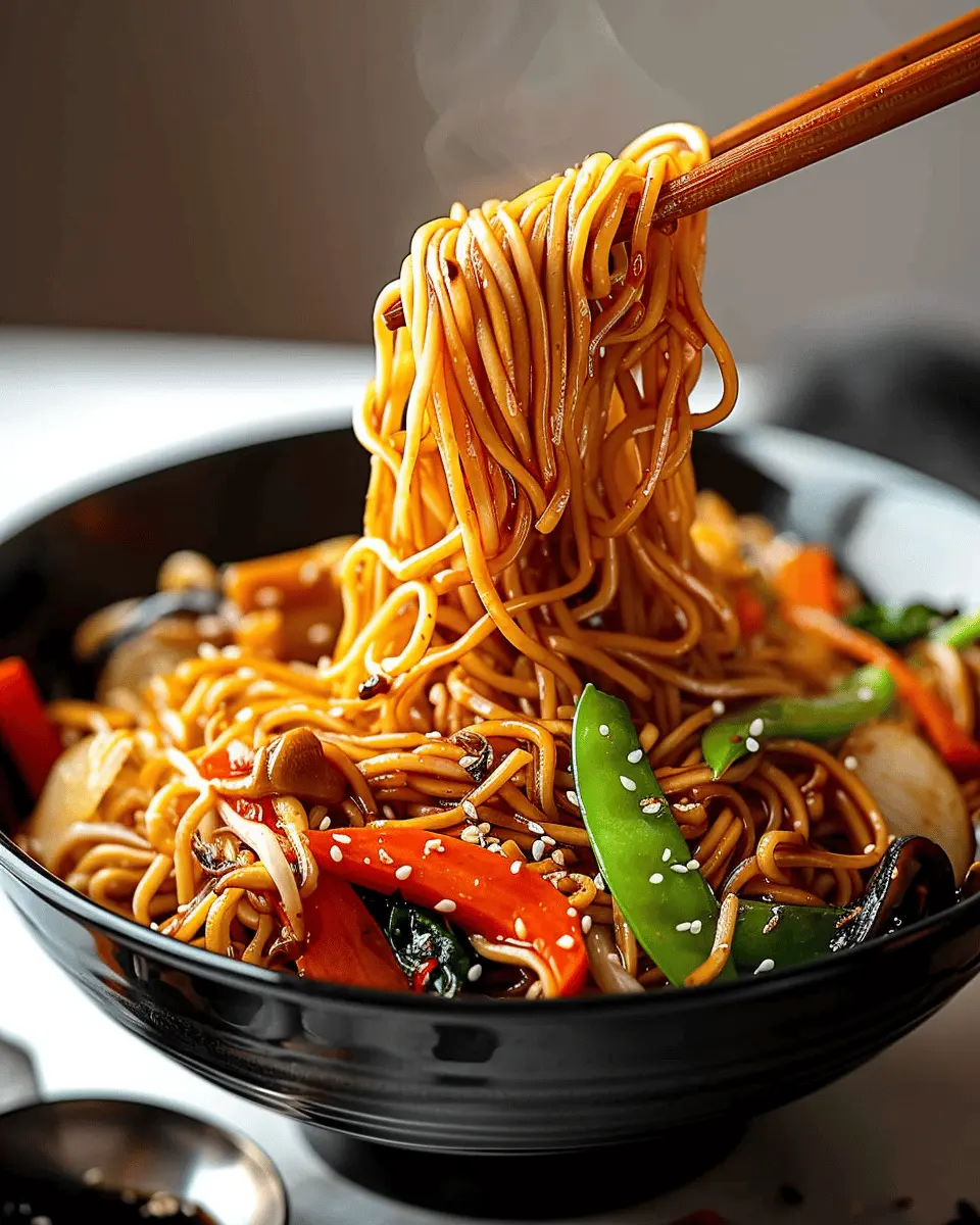 Easy Lo Mein: A Quick and Flavorful Twist with Turkey Bacon